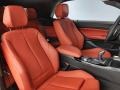 Coral Red 2018 BMW 2 Series 230i Convertible Interior Color