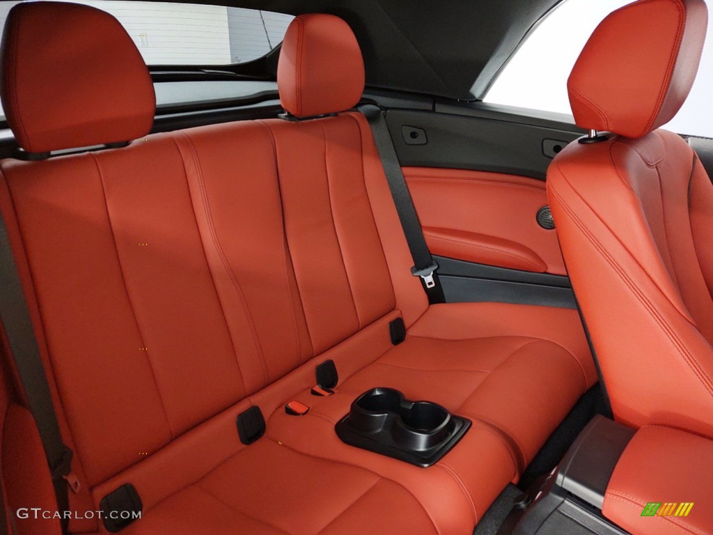 Coral Red Interior 2018 BMW 2 Series 230i Convertible Photo #141255577
