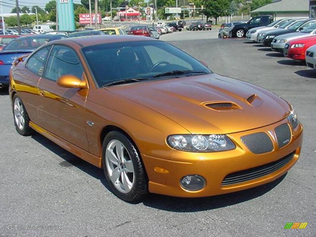 2006 GTO Coupe - Brazen Orange Metallic / Black photo #1
