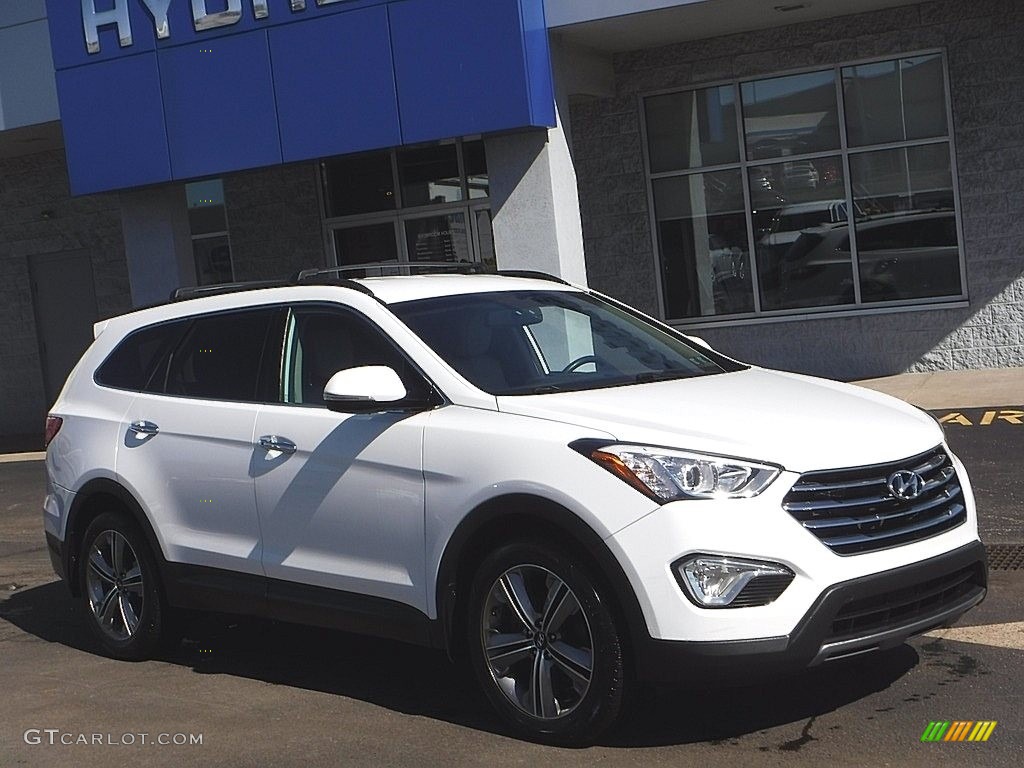 Monaco White 2014 Hyundai Santa Fe GLS AWD Exterior Photo #141256120