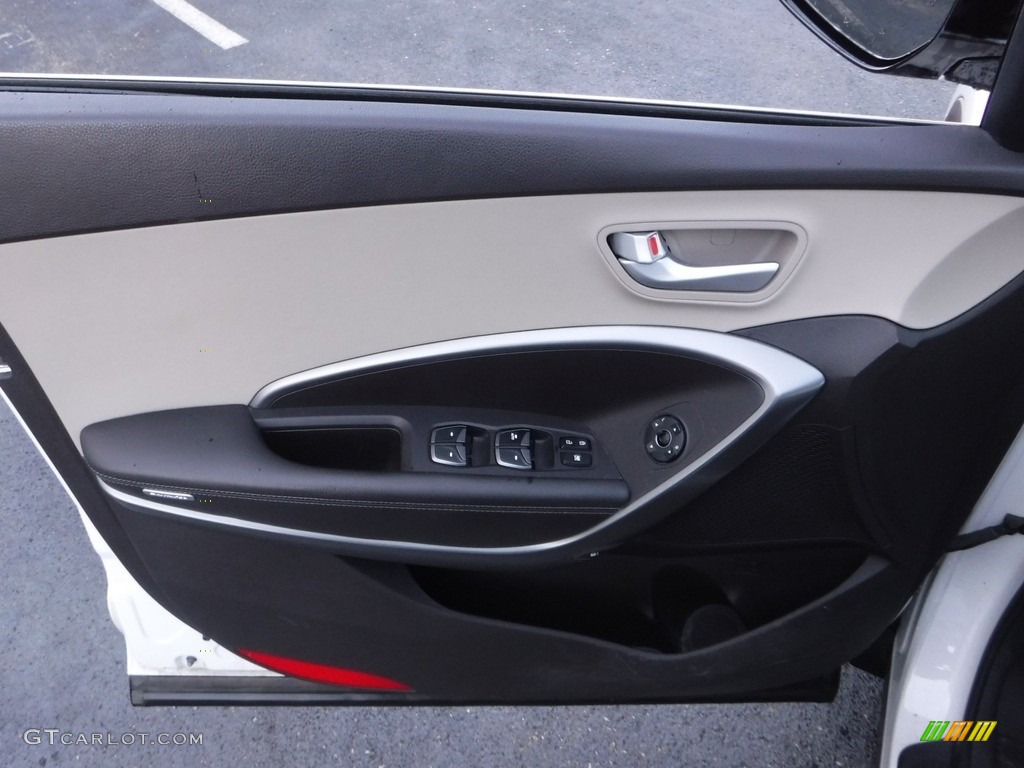 2014 Hyundai Santa Fe GLS AWD Beige Door Panel Photo #141256384
