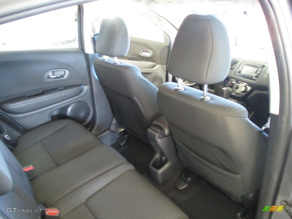 2018 HR-V LX AWD - Modern Steel Metallic / Black photo #18