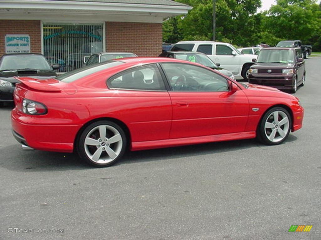 2006 GTO Coupe - Torrid Red / Black photo #7