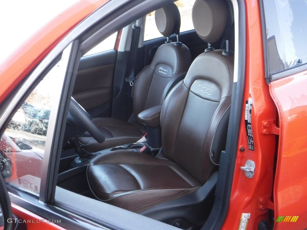 2016 Fiat 500X Trekking Plus AWD Front Seat Photo #141258166
