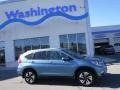 2015 Mountain Air Metallic Honda CR-V Touring  photo #2