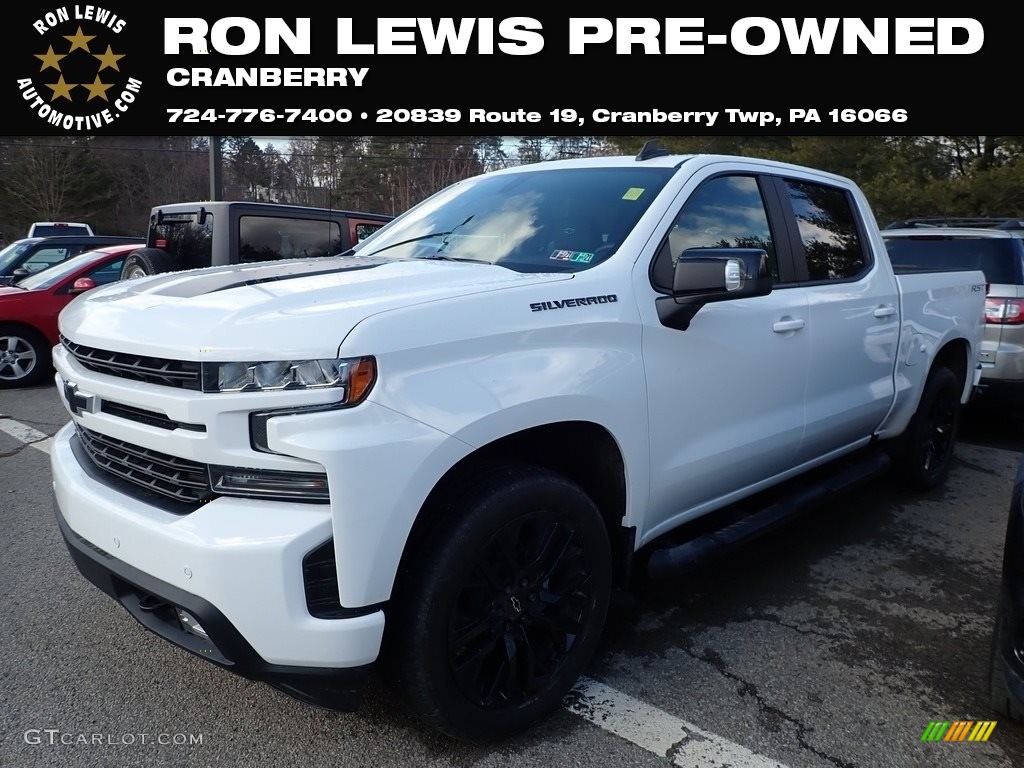 2020 Silverado 1500 RST Crew Cab 4x4 - Summit White / Jet Black photo #1