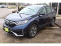 2020 Obsidian Blue Pearl Honda CR-V LX  photo #4