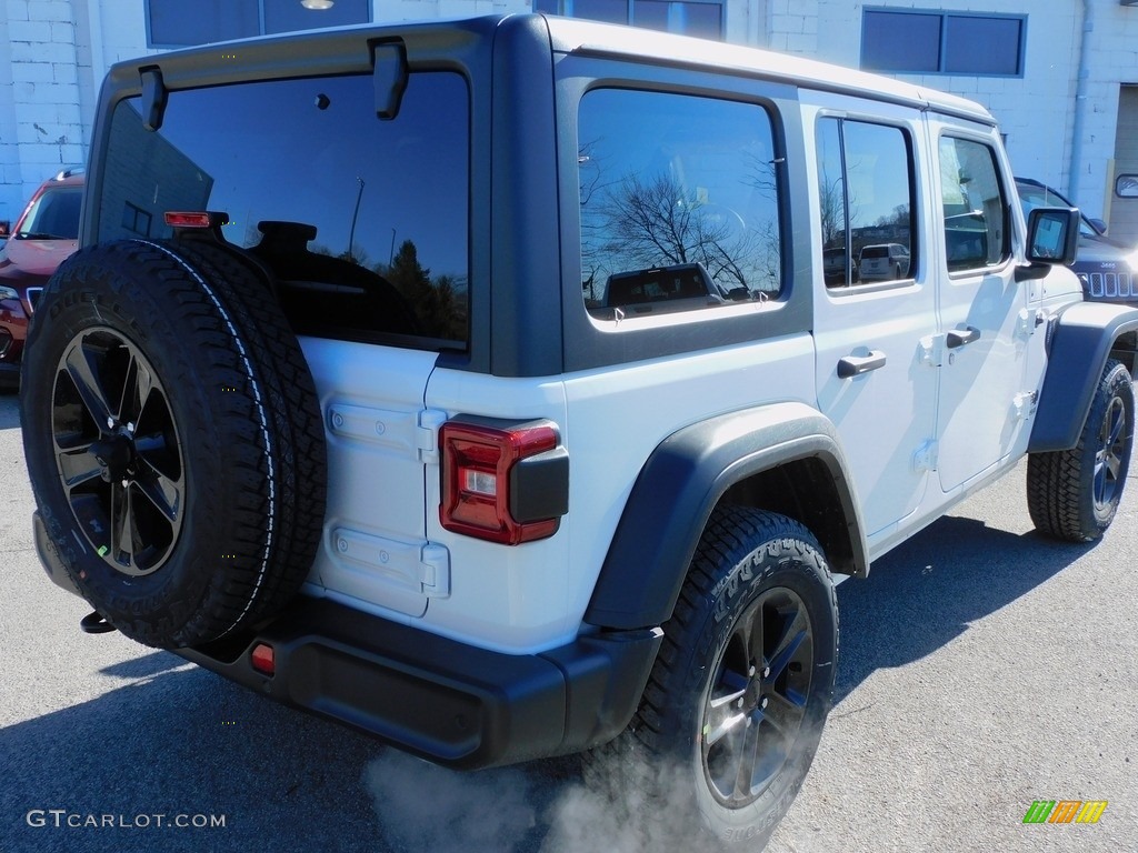 2021 Wrangler Unlimited Sport 4x4 - Bright White / Black photo #5