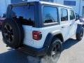 2021 Bright White Jeep Wrangler Unlimited Sport 4x4  photo #5