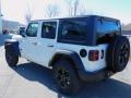 2021 Bright White Jeep Wrangler Unlimited Sport 4x4  photo #8