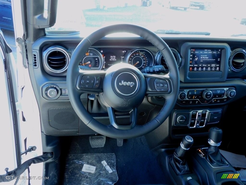 2021 Wrangler Unlimited Sport 4x4 - Bright White / Black photo #13