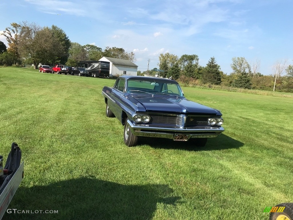 1962 Catalina Sports Coupe - Ensign Blue Poly / Ventura Tri Blue photo #5