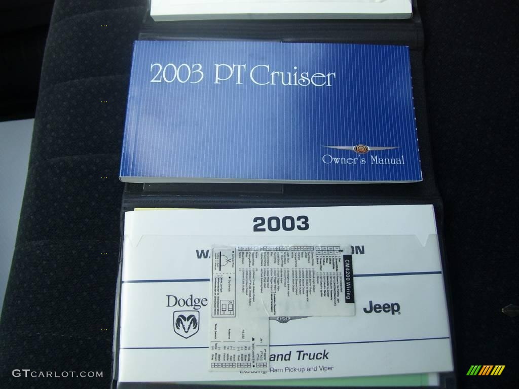 2003 PT Cruiser  - Electric Blue Pearl / Dark Slate Gray photo #19