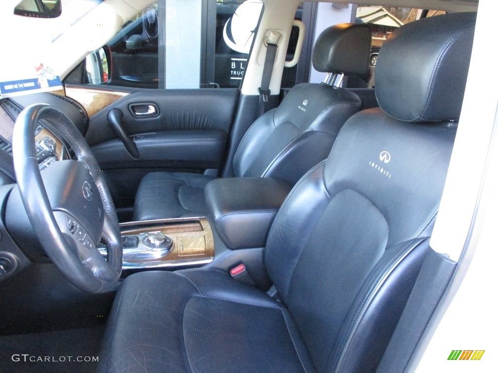 2014 Infiniti QX80 Standard QX80 Model Front Seat Photos