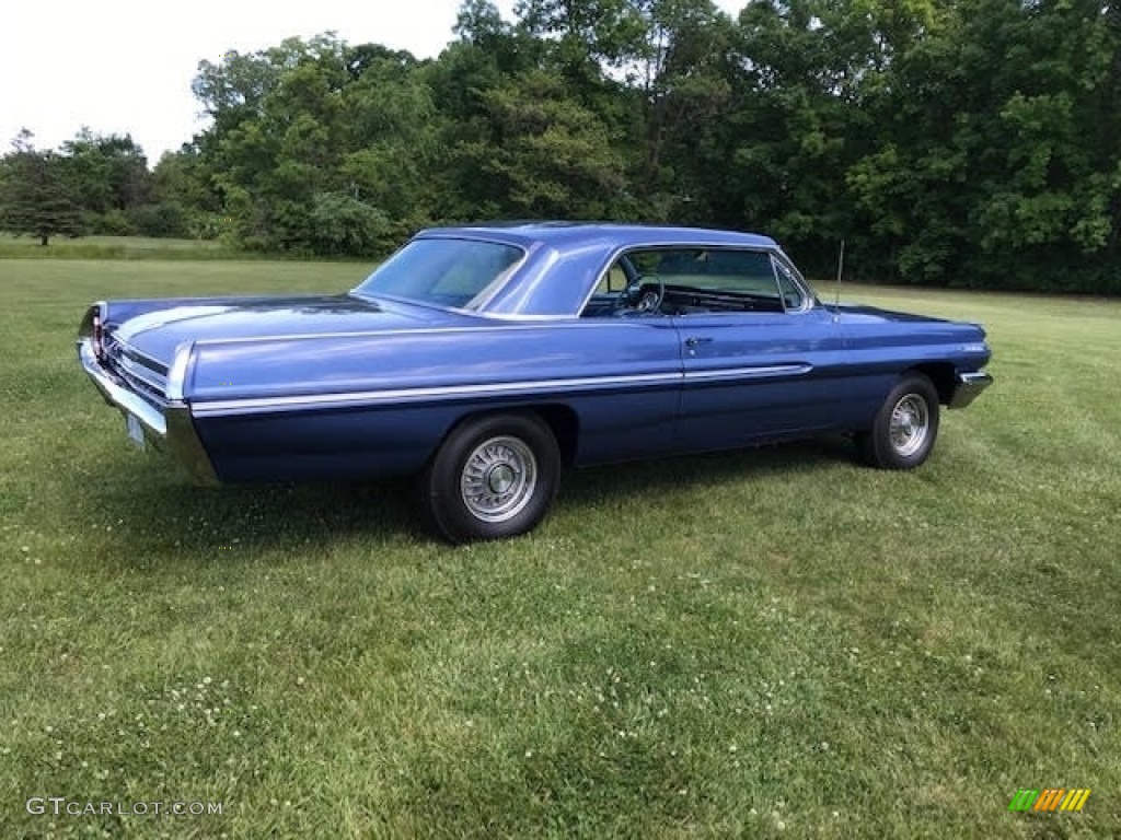 1962 Catalina Sports Coupe - Ensign Blue Poly / Ventura Tri Blue photo #11