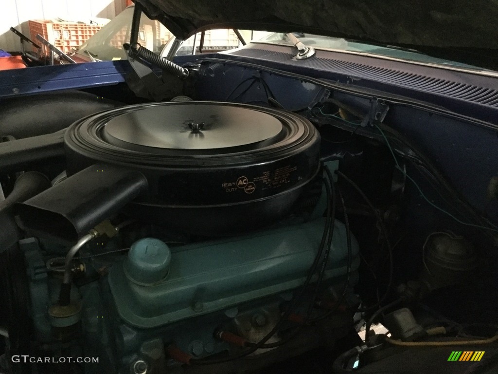 1962 Catalina Sports Coupe - Ensign Blue Poly / Ventura Tri Blue photo #18