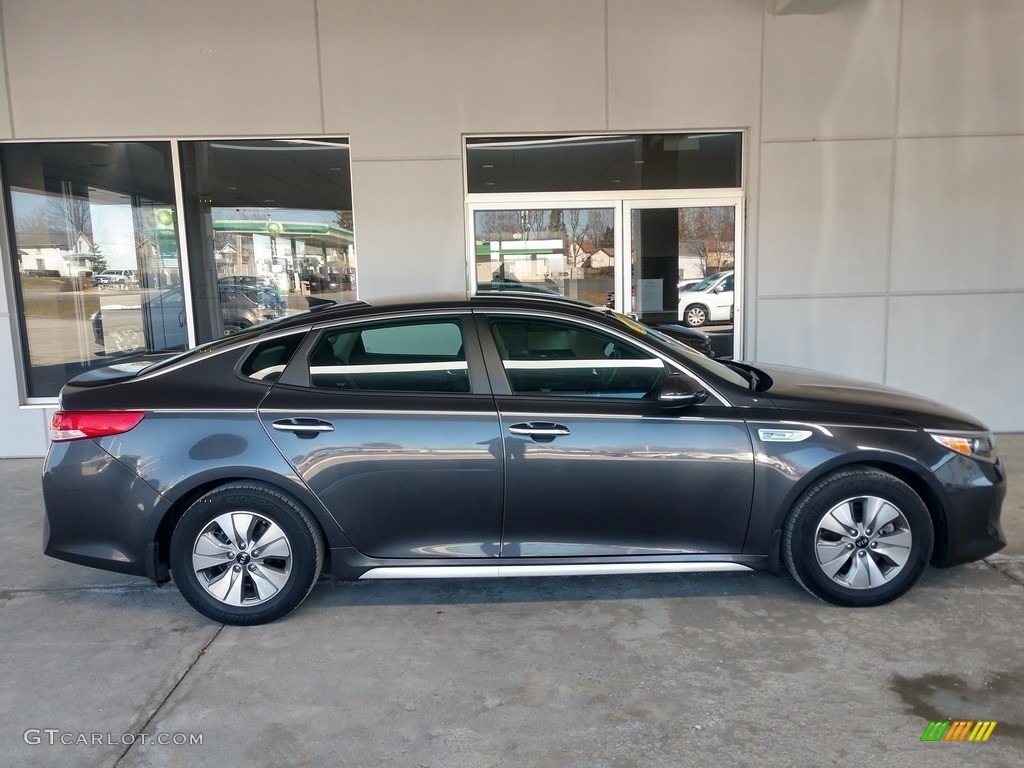 Platinum Graphite 2017 Kia Optima Hybrid Exterior Photo #141262072