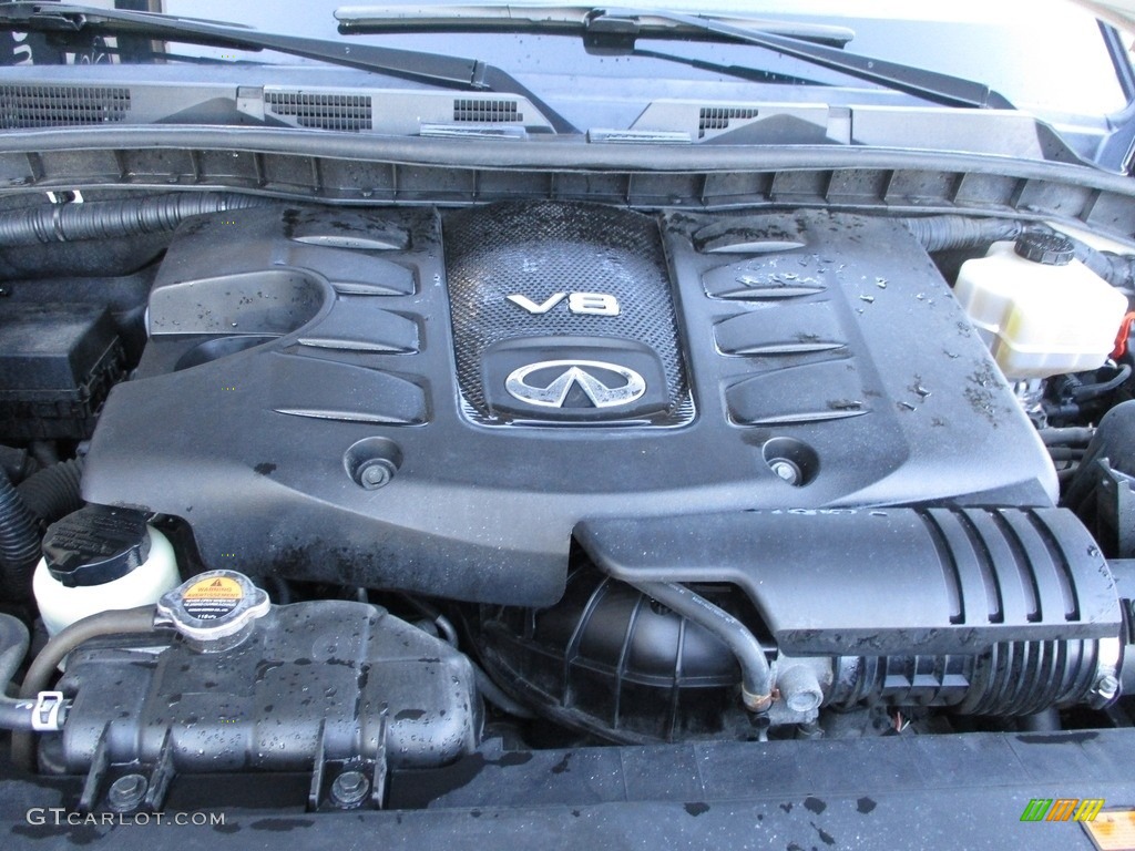 2014 Infiniti QX80 Standard QX80 Model Engine Photos