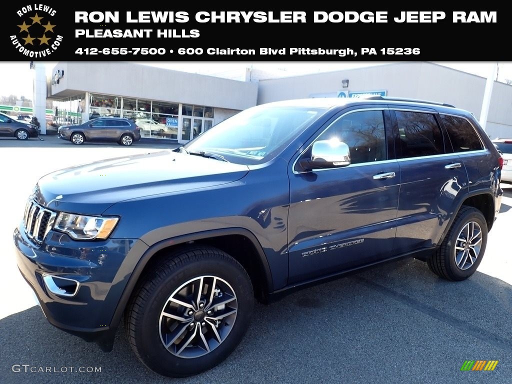 Slate Blue Pearl Jeep Grand Cherokee