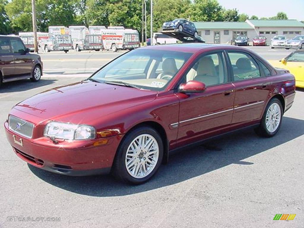 2002 S80 2.9 - Venetian Red Metallic / Sand Beige photo #3
