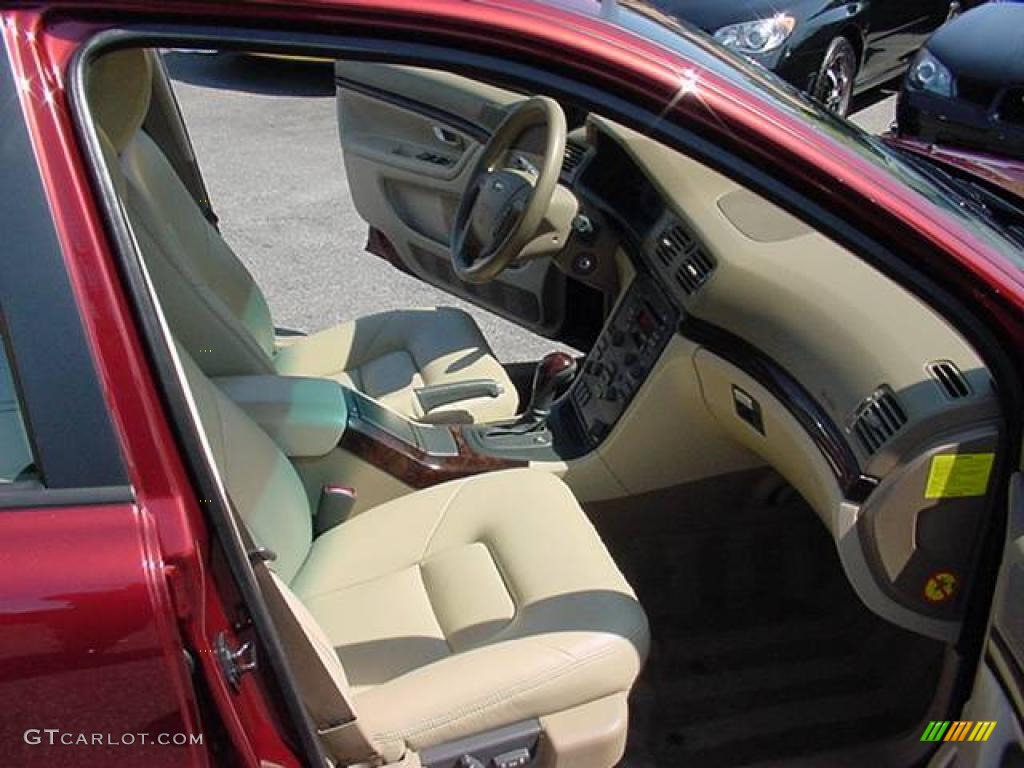2002 S80 2.9 - Venetian Red Metallic / Sand Beige photo #9