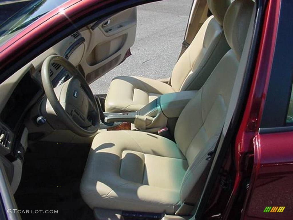 2002 S80 2.9 - Venetian Red Metallic / Sand Beige photo #10
