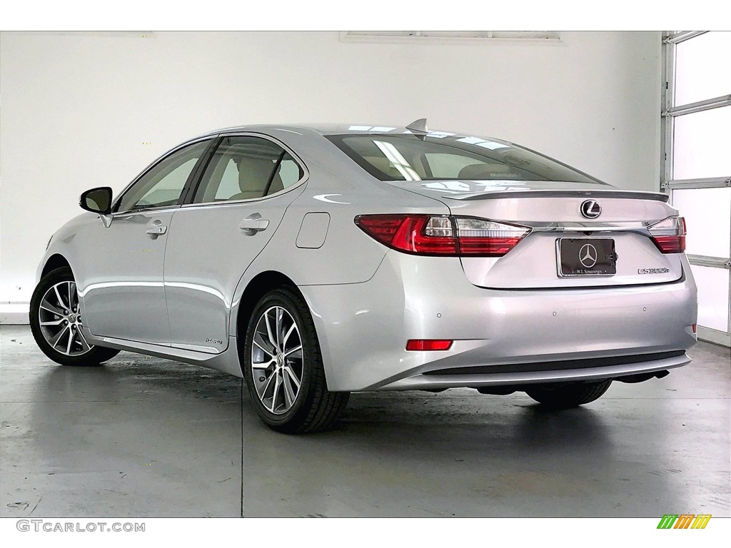 Silver Lining Metallic 2016 Lexus ES 300h Hybrid Exterior Photo #141266020