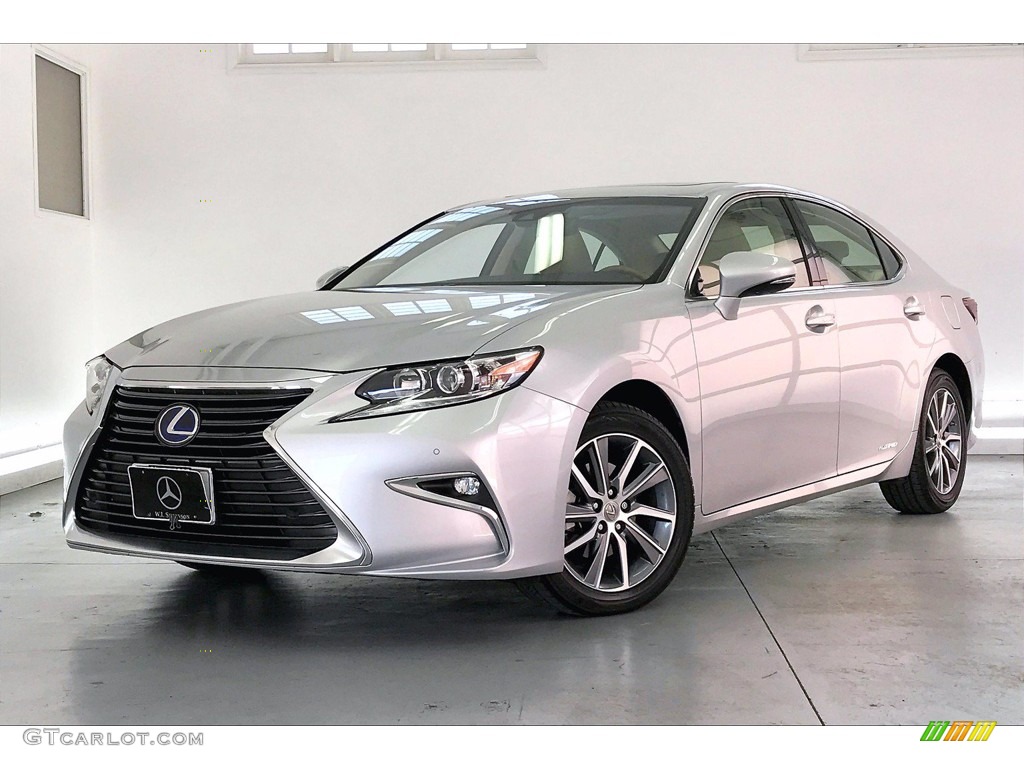 Silver Lining Metallic 2016 Lexus ES 300h Hybrid Exterior Photo #141266077