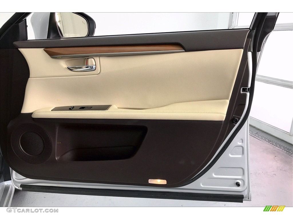 2016 Lexus ES 300h Hybrid Parchment Door Panel Photo #141266479