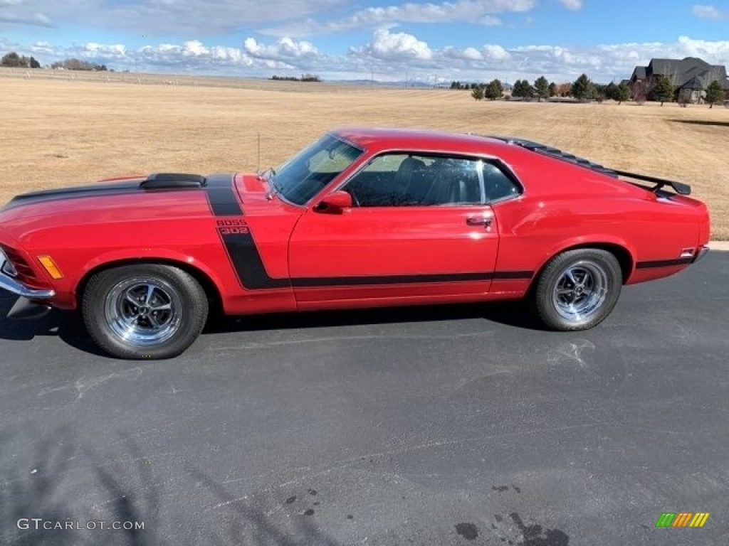 1970 Mustang BOSS 302 - Raven Black / Black photo #1