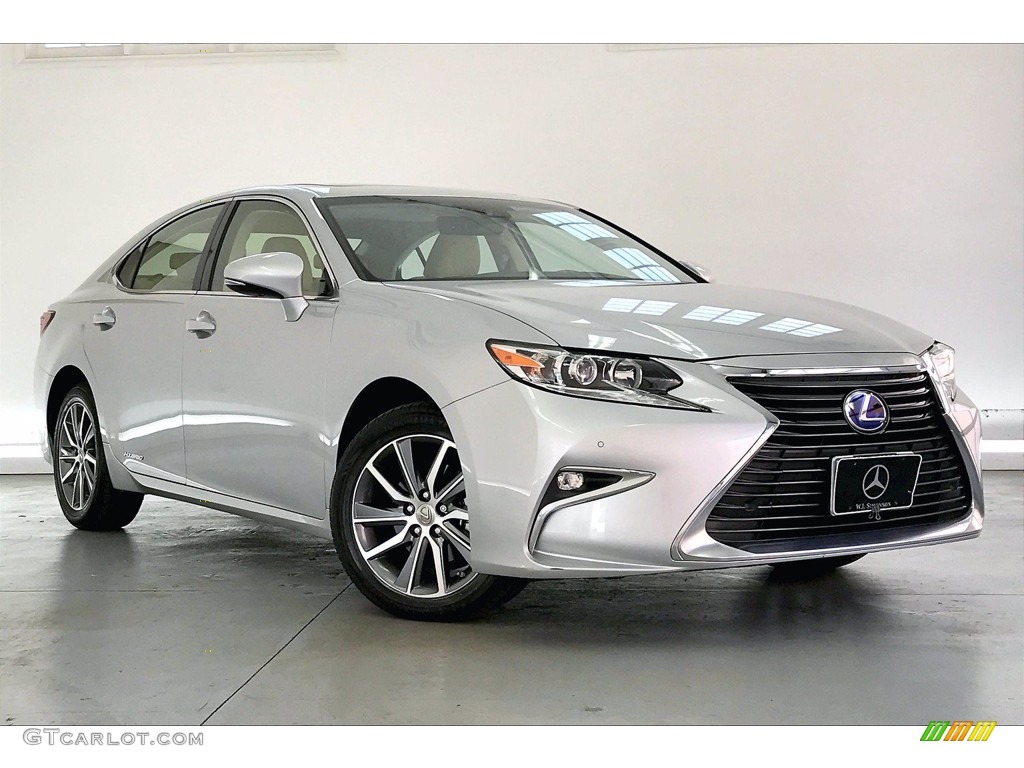 Silver Lining Metallic 2016 Lexus ES 300h Hybrid Exterior Photo #141266665