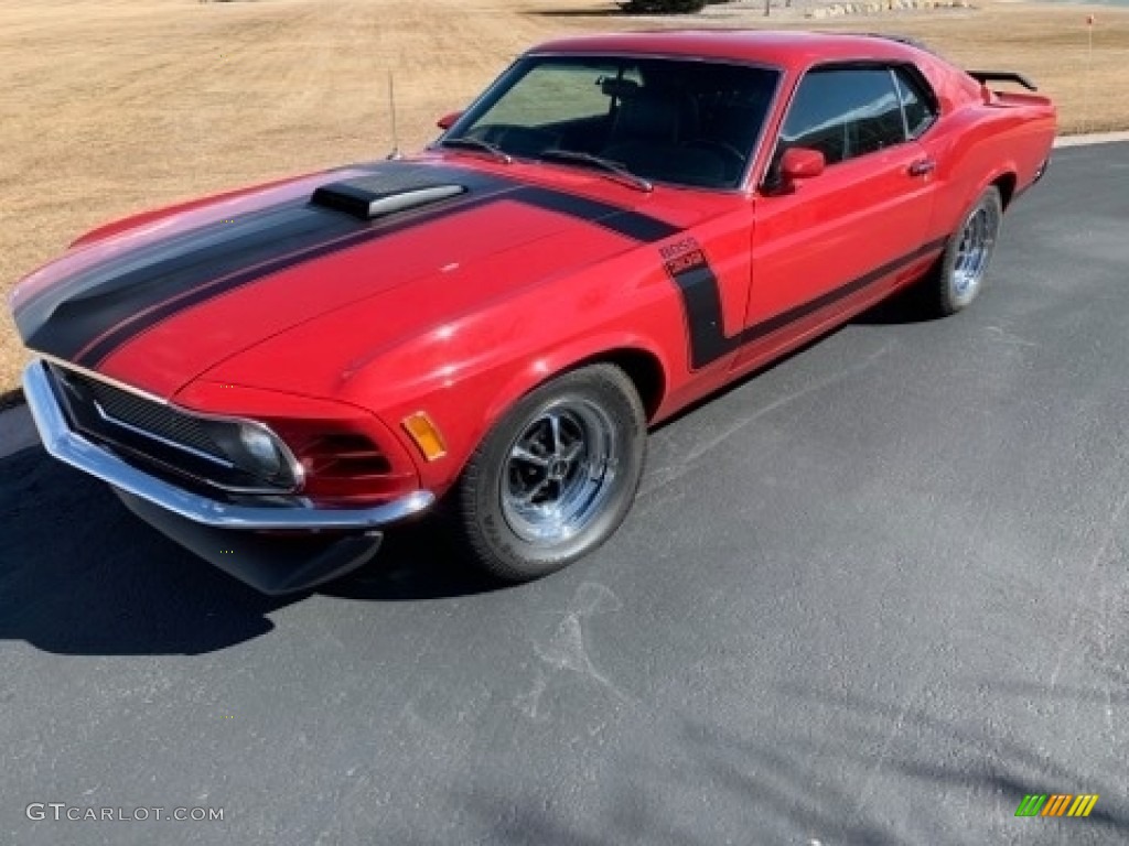 1970 Mustang BOSS 302 - Raven Black / Black photo #8