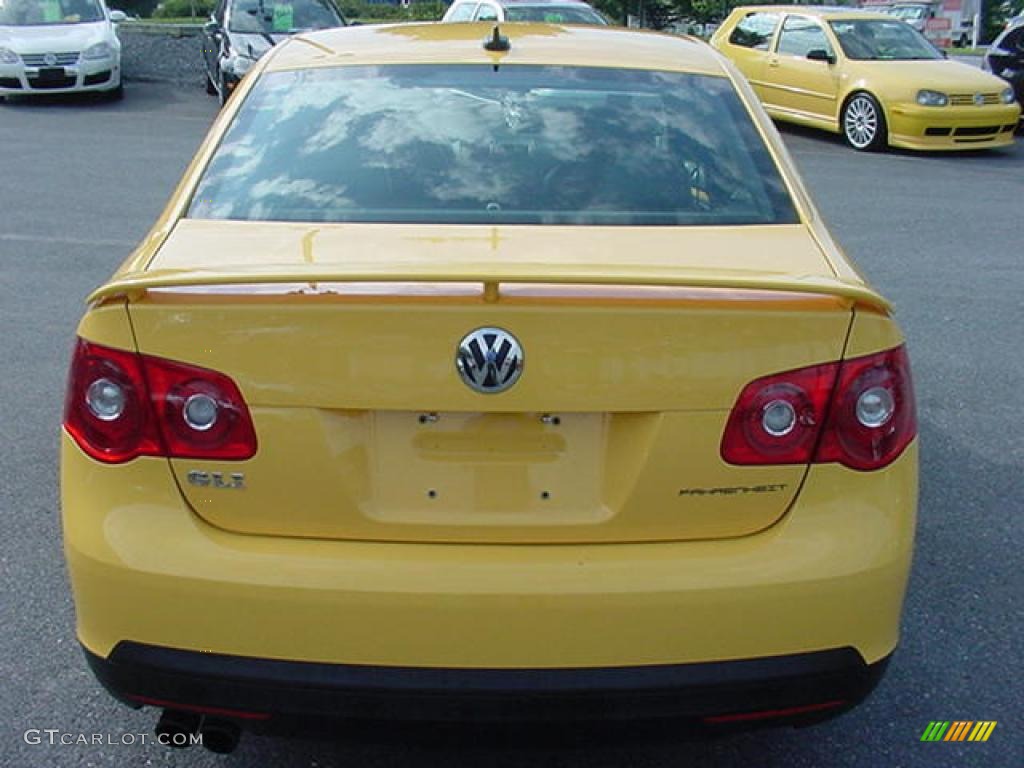 2007 Jetta GLI Fahrenheit Edition Sedan - Fahrenheit Yellow / Anthracite photo #5