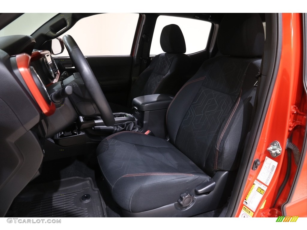 2017 Tacoma TRD Sport Double Cab 4x4 - Inferno Orange / TRD Black/Orange photo #5
