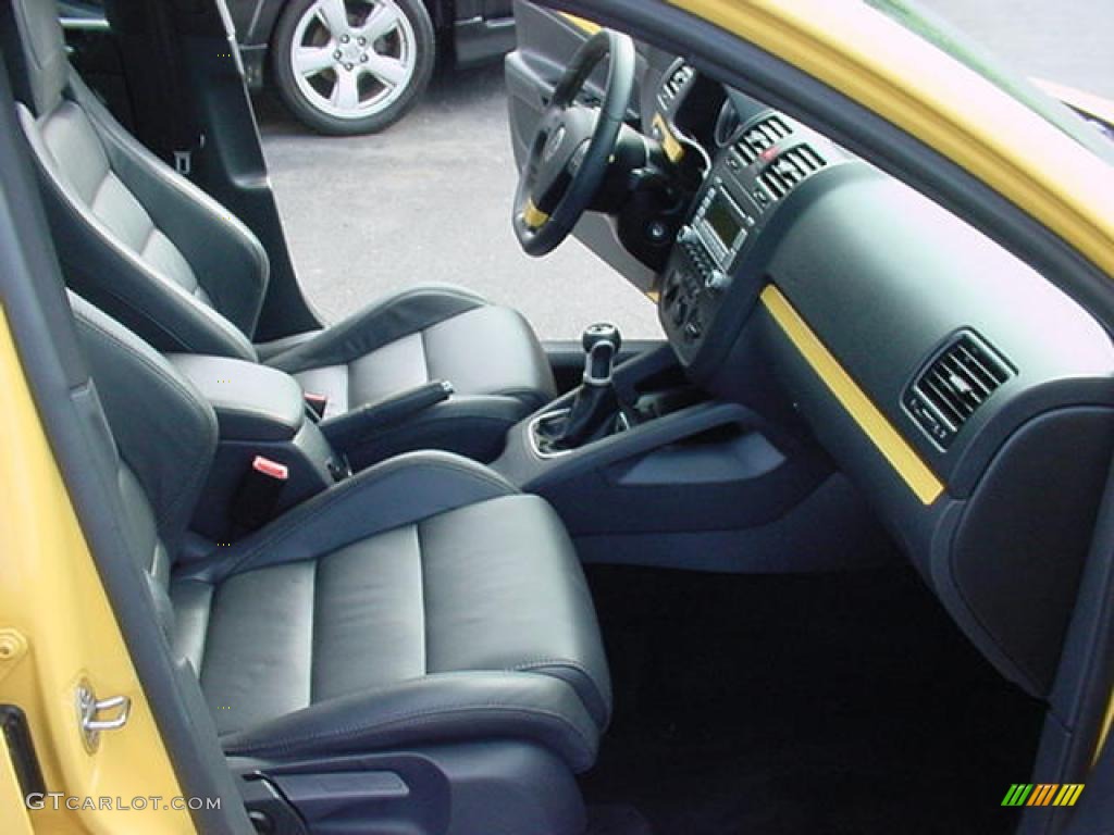2007 Jetta GLI Fahrenheit Edition Sedan - Fahrenheit Yellow / Anthracite photo #9
