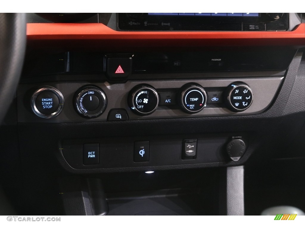 2017 Tacoma TRD Sport Double Cab 4x4 - Inferno Orange / TRD Black/Orange photo #14