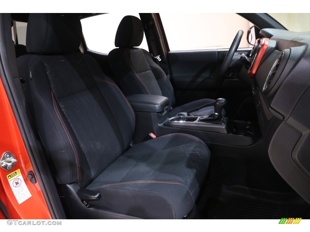 2017 Tacoma TRD Sport Double Cab 4x4 - Inferno Orange / TRD Black/Orange photo #16