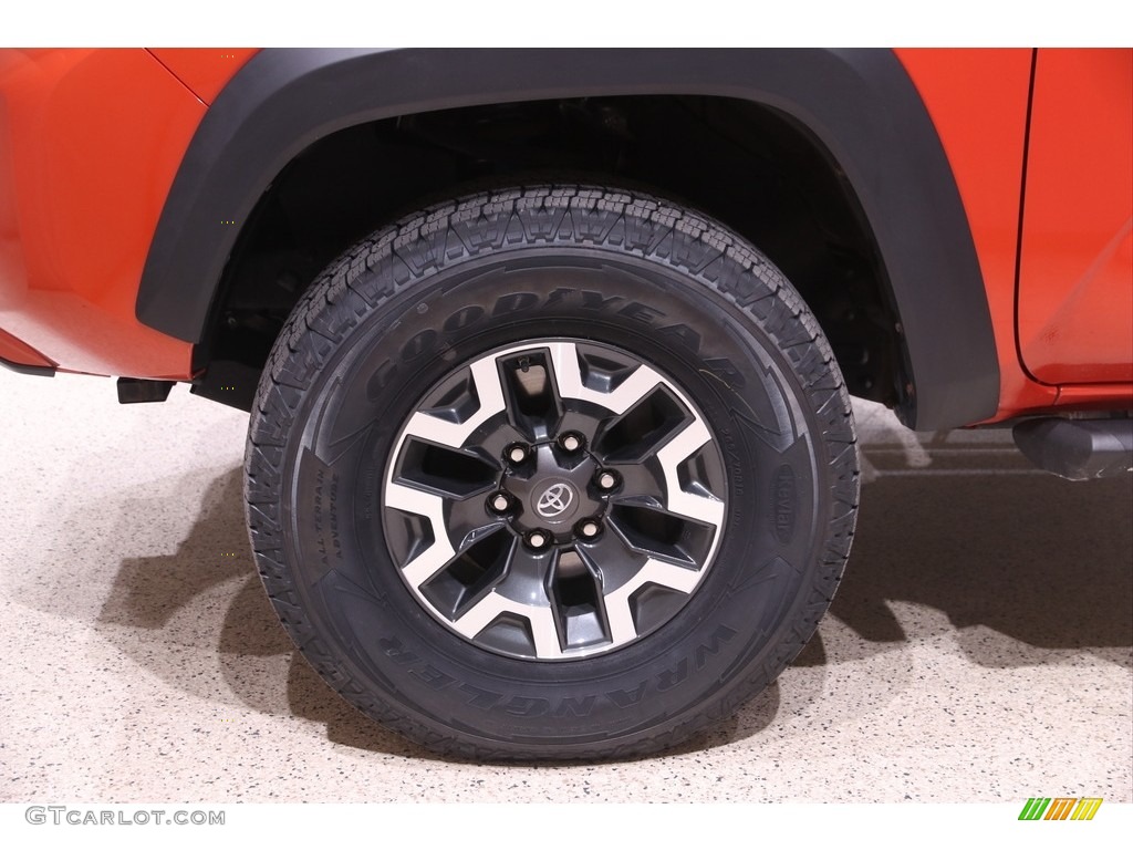 2017 Tacoma TRD Sport Double Cab 4x4 - Inferno Orange / TRD Black/Orange photo #21