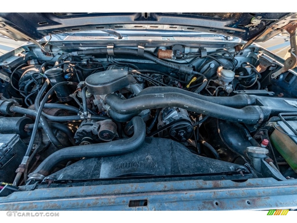 1989 Bronco XLT 4x4 - Medium Silver Metallic / Dark Charcoal photo #17