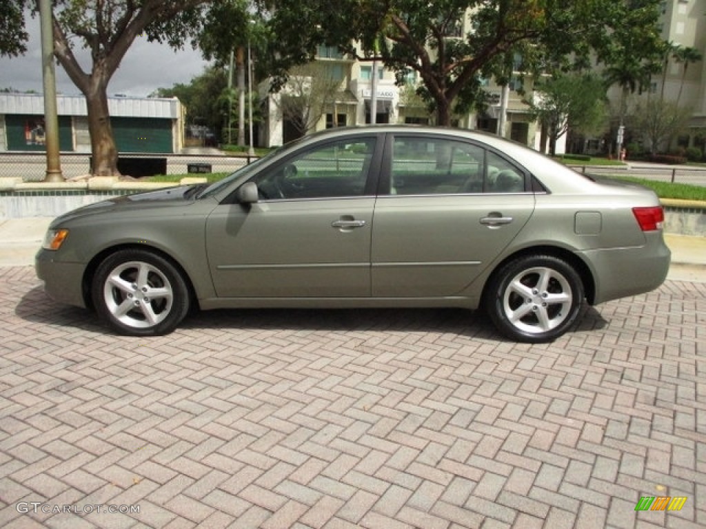 2007 Sonata Limited V6 - Natural Khaki / Beige photo #3