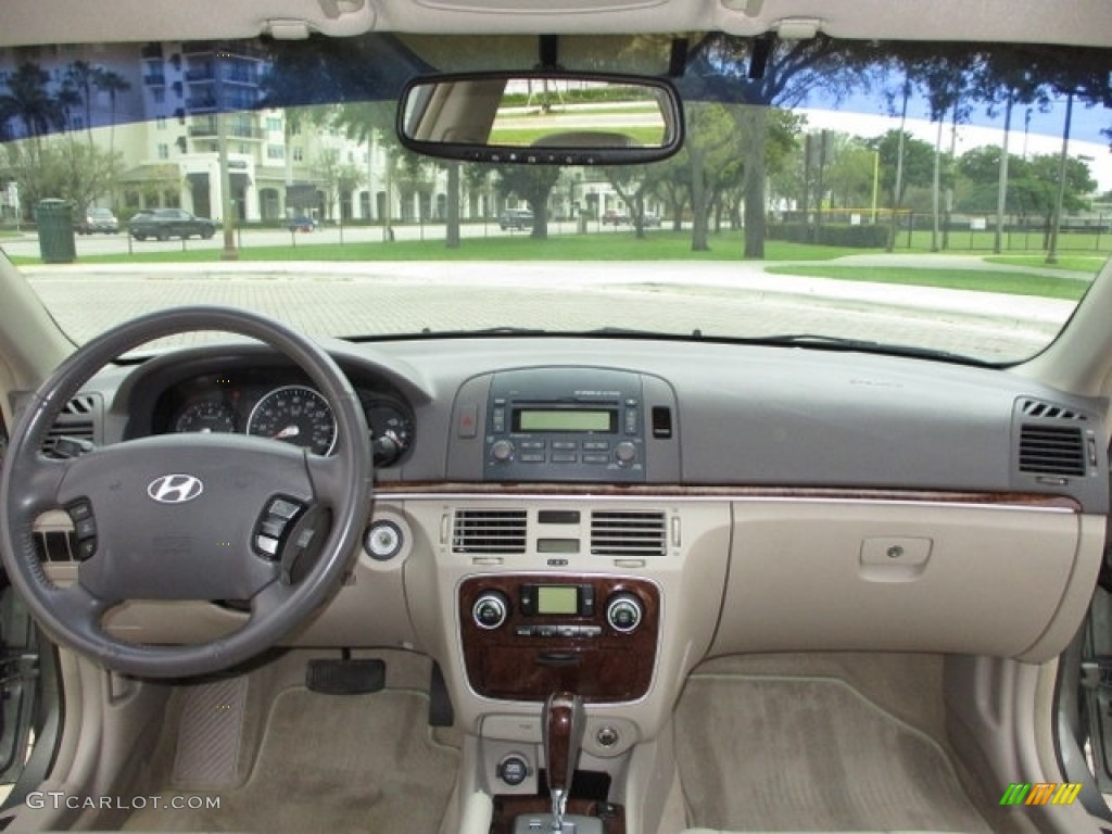 2007 Sonata Limited V6 - Natural Khaki / Beige photo #6