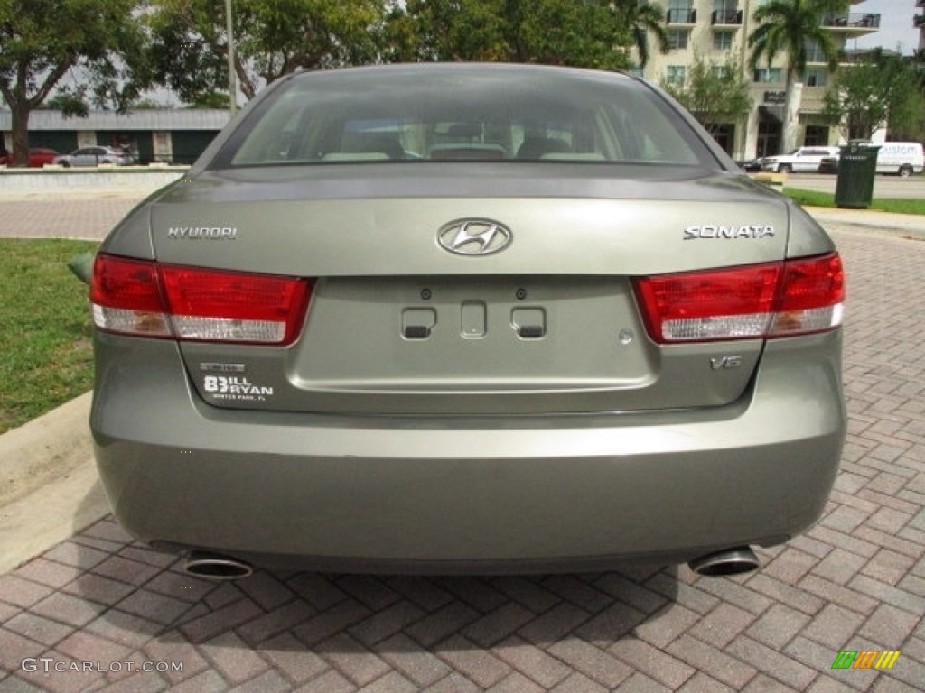 2007 Sonata Limited V6 - Natural Khaki / Beige photo #7