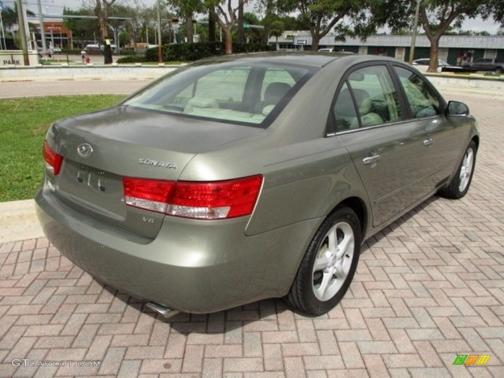 2007 Sonata Limited V6 - Natural Khaki / Beige photo #9