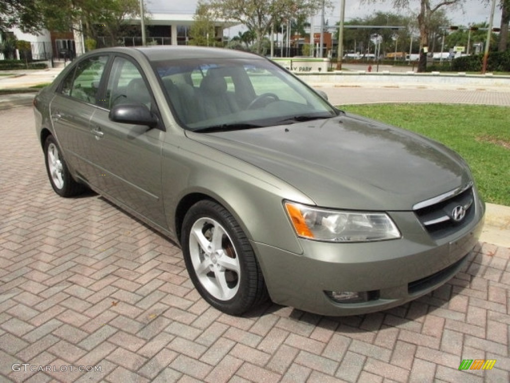 2007 Sonata Limited V6 - Natural Khaki / Beige photo #13