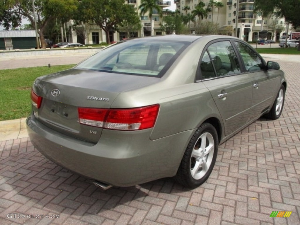 2007 Sonata Limited V6 - Natural Khaki / Beige photo #31