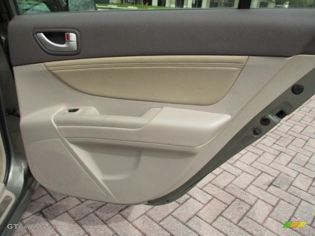 2007 Sonata Limited V6 - Natural Khaki / Beige photo #37