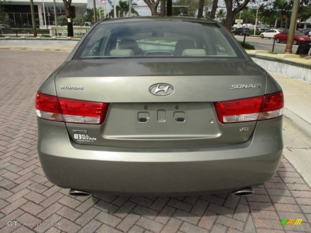 2007 Sonata Limited V6 - Natural Khaki / Beige photo #42
