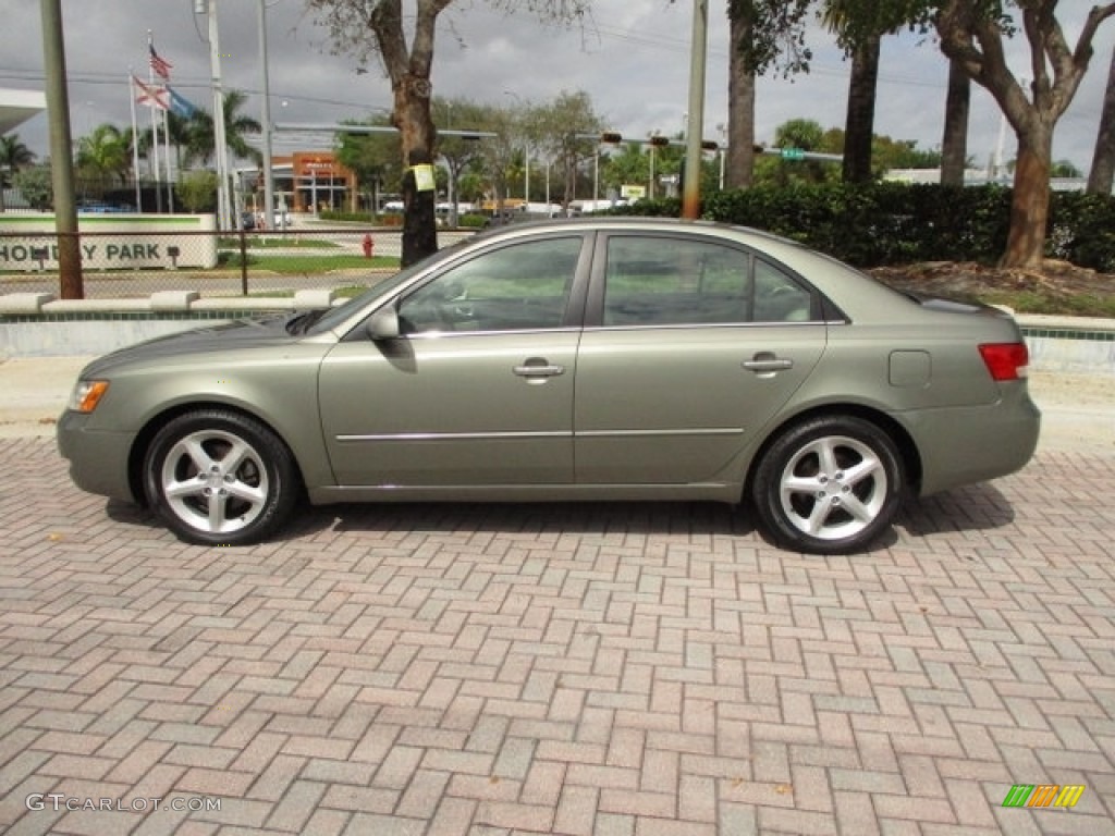2007 Sonata Limited V6 - Natural Khaki / Beige photo #45