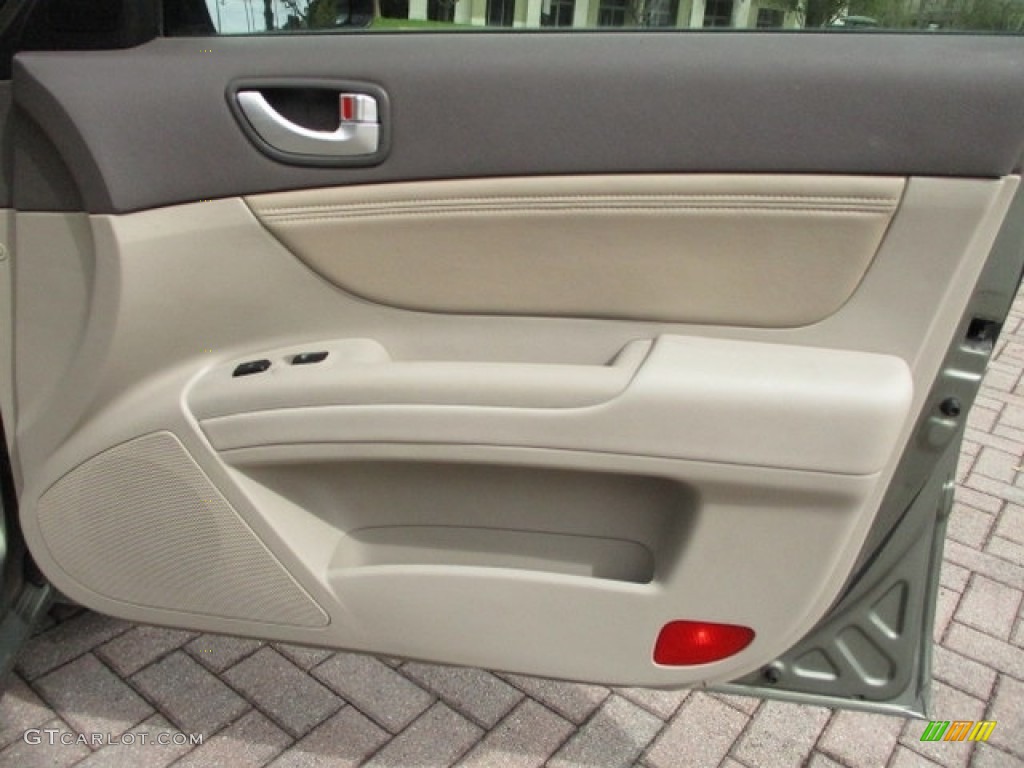 2007 Sonata Limited V6 - Natural Khaki / Beige photo #47