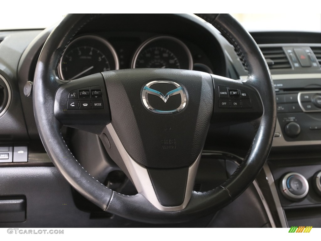 2011 MAZDA6 i Touring Sedan - Comet Gray Mica / Black photo #7